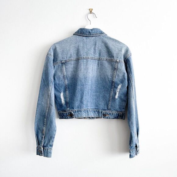 Noisy May // Carol Destory Denim Jacket // Size XS // BNWT - Picture 2 of 7